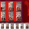 thumbnail image 4 of Xihbxyly Juego de Sobres Rojos con Diseño de Pandas, Diseño Festivo de Año Nuevo Chino, Patrones Tradicionales de Buena Suerte, Perfecto para Regalar y Celebrar con Familiares y Amigos, Juego de 6 Pi, 4 of 6