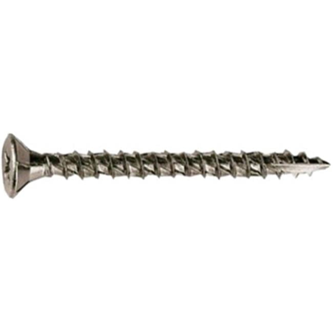 Grip-Rite PTN1S1 Phillips Exterior Screw, Steel, 1 Inch