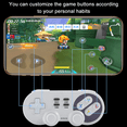 thumbnail image 3 of Controlador inalámbrico Bluetooth con joysticks rumble vibración gamepad para Switch/Switch pro Android/pc /PS3 Xemadio 2033311-2, 3 of 9