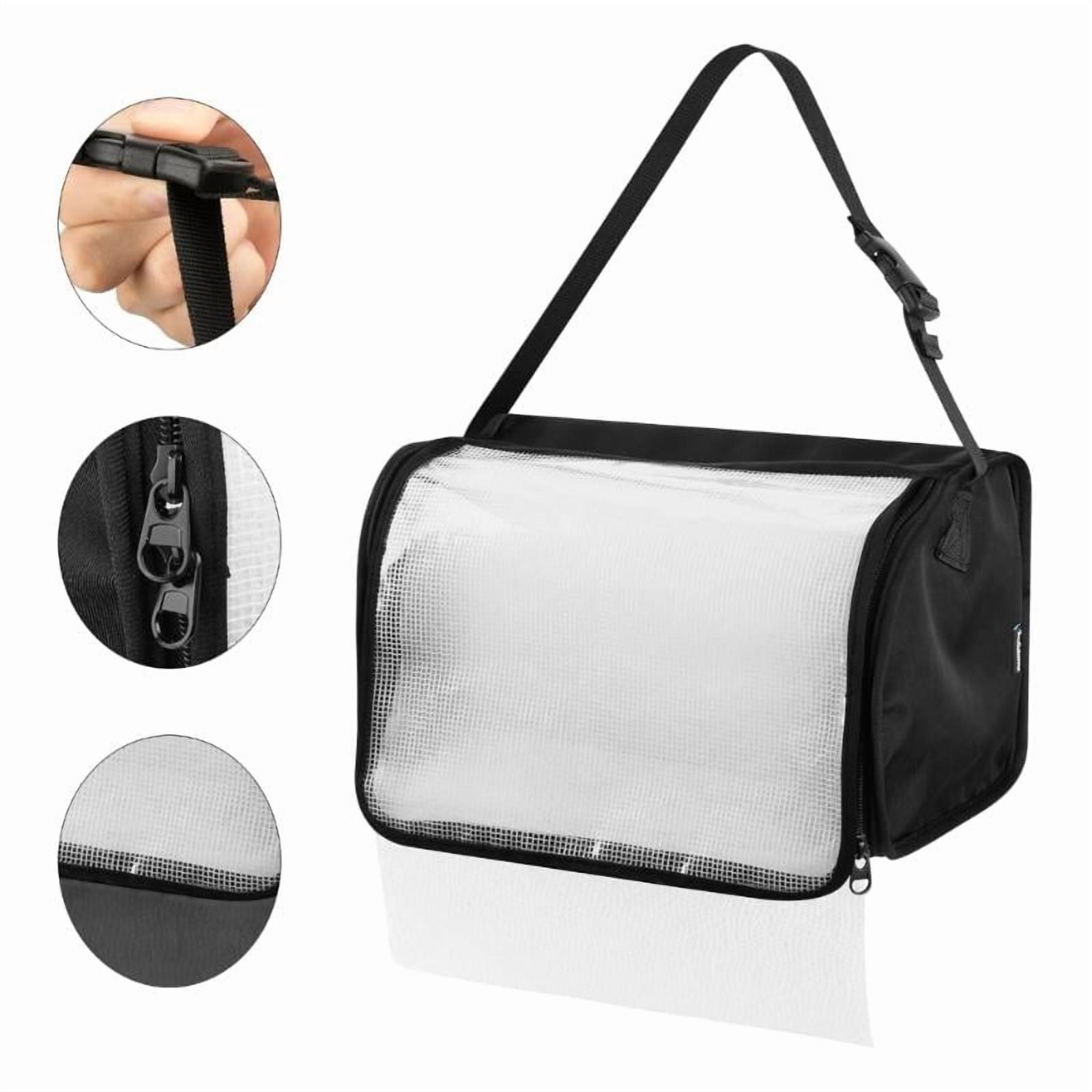 CEORPER Waterproof Kitchen Towel Dispenser With Clear Cover Paper Towels Holder