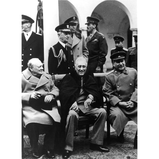 Yalta Conference History (24 x 36)