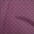 thumbnail image 1 of oneOone Cotton Jersey Fuschia Pink Fabric Abstract Sewing Craft Projects Fabric Prints By Yard 58 Inch Wide, 1 of 4