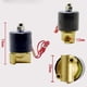 thumbnail image 3 of Válvula solenoide normalmente cerrada, válvula solenoide eléctrica de latón G1/4 pulg. Válvula solenoide eléctrica Válvula solenoide NC diseñada para precisión, 3 of 6