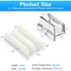 thumbnail image 3 of Paquete Combinado Guías Inferiores para Puertas Ducha Corredizas M6219 2 Tamaños (Rieles para Puertas Ducha Vidrio). Compatible con Vidrios de 1/2 Pulgadas y 3/8 Pulgadas Grosor, 3 of 7