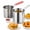 2 PCS, variant on Stainless Steel Deep Fryer Set, Small Pot with Handle, Strainer Basket & Oil Container Personal Mini Deep Fryer for Fries, Fish, Chicken (3 Piece set)