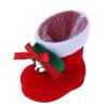 

AMNHDO Christmas Decor Santa Claus Candy Boots Home Party Gift Red Boots