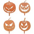 thumbnail image 4 of Halloween Garden Ornaments Spooky Pumpkin, Decorative Garden Metal Stakes, Outdoor Yard Accessory for Halloween Party Decor Thanks Giving Decorations-Halloween Metal Pumpkin Ornament, 4 of 8