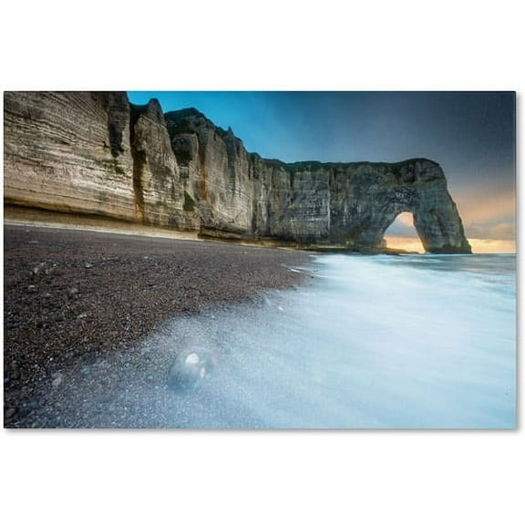 Trademark Fine Art "Gate to the Ocean" Canvas Art by Mathieu Rivrin