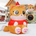 thumbnail image 5 of GOOSH 6 FT Christmas Inflatables Cute Christmas Cat with Built-in LEDs, Christmas Cat Inflatables Outdoor Christmas Decorations Clearance for Christmas Xmas Yard Lawn Garden Decor, 5 of 7