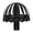40CM Black, variant on Wigs Stand Multipurpose Wigs Head Stand Wigs Holder Mannequin Hairpieces Display Stand for Multiple Wigs and Hats Gifts