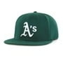 MLB Athletics Primary Team Color Flat Bill Snap Back Hat