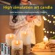 thumbnail image 5 of Velas sin llama AKU TONPA que funcionan con pilas y mando a distancia, paquete de 4, 5 y 6, 5 of 7