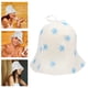 thumbnail image 2 of Sombrero de sauna de fieltro, sombrero de baño para sauna, cómodo sombrero de sauna, sombrero de baño absorbente de fieltro, 2 of 7