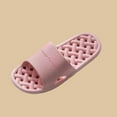 thumbnail image 5 of Xugsiok Shower Slippers for Women Lightweight Open-Toe Travel Friendly Breathable Shoes Slide Slippers for Bathroom House Slipper Summer Indoor Outdoor Wear, 5 of 6
