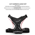 thumbnail image 4 of Cat Harness Leash Set, Breathable Pet Harness Leash Lightweight Soft Adjustable  For Daily For Travel XS,S, 4 of 8