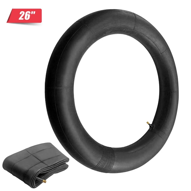 26*4 Inch Bike Inner Tire Bike Inflatable Schraders Valve Inner Tube For Snowmobiles Bike Tyre Butyl Rubber Tube Tire