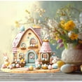 thumbnail image 6 of Moocorvic Easter Bunny Acrylic Castle Table Centerpiece Tabletop Decorations for Birthday Baby Shower Princess Party, 6 of 6
