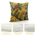 thumbnail image 4 of Fenyluxe Chinoiserie Monkey World Yellow Decorative Pillow Covers Cozy Soft Throw Pillowcase Square Couch Cushion Cover for Home Decor Sofa Living Room Bed Car White, 4 of 5