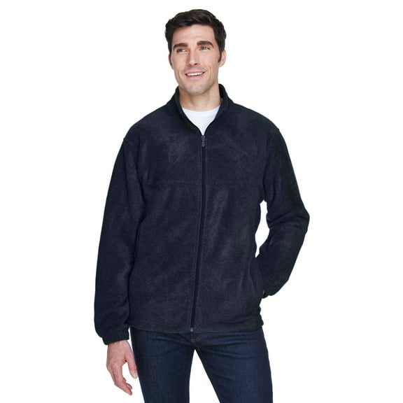 Harriton M990 Men'S 8 Oz. Full-Zip Fleece
