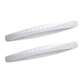 thumbnail image 2 of 2 Pieces Car Bumper Protector Strips Car Front Rear Corner Bumper Guard Lips White, 2 of 7