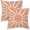 Coral Sun, variant on Summer Outdoor Pillow Covers 16x16 Inch 2 Pcs, Yellow Lemon Black White Polka Dots Decorative Throw Pillows, Fruit Farmhouse Decor Pillowcase Linen Cushion Cover for Home Couch Sofa Bed