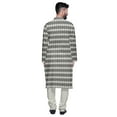 thumbnail image 3 of Atasi Ensemble Kurta Designer pour Garçons Kurta Longue Imprimée Vêtements d'Été, 3 of 4