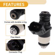 Unique Bargains 1 Pc No.036906031M Fuel Injector for VW Polo 1.4L 2000-2008 Car Engine Flow Match Fuel Nozzle