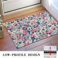 thumbnail image 3 of Pioneer Flower Floral Print Pattern Door Rugs,Washable Non Slip Door Mats Indoor,Decorative Door Mats,Entry Mat Indoor for Entrance,Bedroom,Kitchen,Bathroom,16"x24", 3 of 6