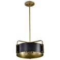 thumbnail image 3 of 60/7842-Nuvo Lighting-Altos - 3 Light Small Pendant-6.25 Inches Tall and 14 Inches Wide-Matte Black Finish, 3 of 12