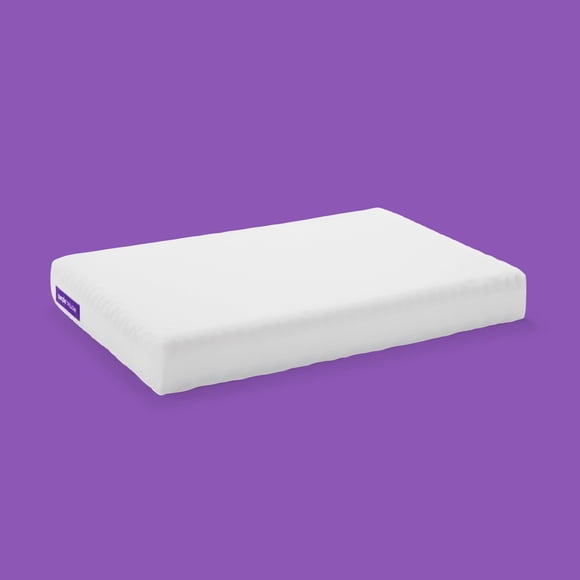 Almohada morada de tamaño estándar con altura ajustable