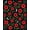 Black,  Pattern 9, variant on ODIKA 8'x10' Machine Washable Non-Slip Area Rug, Refined Abstract Leaf Vein Design with Jade Green and Copper Highlights High Traffic Rug, Green, 252612