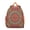 Orange-29, variant on Mandala Cosmic Students Backpack - Boho Chic Yoga Design with Sacred Spiritual Elements and Tranquility Pattern, Durable Lightweight School Bag