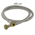 thumbnail image 2 of Manguera Flexible MEER 3/8' para Boiler 100cm Trenzado en Aluminio, 2 of 3