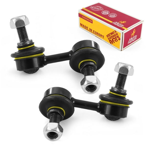 Metrix Premium Chassis Parts - Front Left & Right Sway Bar Stabilizer End Link Kit Fits 01-05 Acura EL, 01-05 Honda Civic (NO Si Models), 02-06 CR-V, 03-11 Element, K90455, K90454, Made in Europe