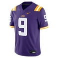 thumbnail image 2 of Men's Nike Joe Burrow Purple LSU Tigers-Alumni Game Jersey, 2 of 3