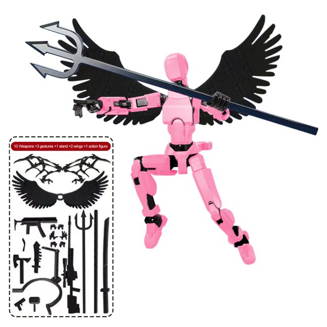 Meitianfacai Super Movable Doll Building Block Toy For Boys Intelligence Assembly For Children Casse-Tête For Adults Popular For Boys And Girls