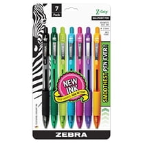 Zebra Pen Z-Grip Retractable Ballpoint Pens Medium Pen Point - 1 mm Pen ...