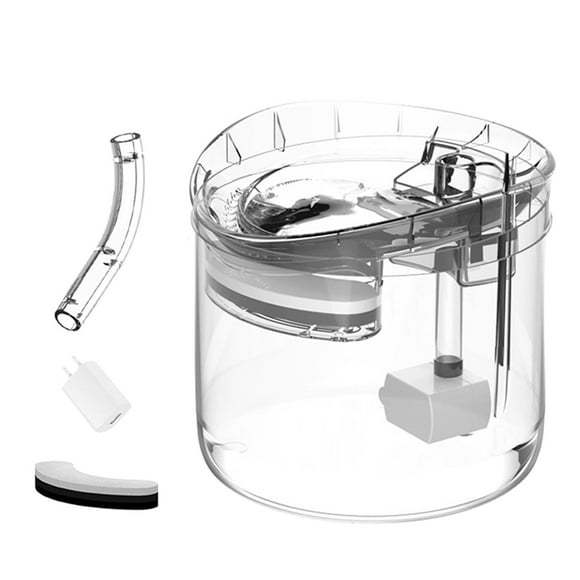 lionlar 1.8L Drinking Fountain Quiet Drinkers Dog Water Dispenser Automatic Fountain