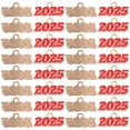 thumbnail image 2 of Shisuyan Red Pendant Charms Zinc Alloy Rectangular Diy Design 100Pcs 0.71X0.31X0.04In, 2 of 9