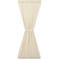 thumbnail image 2 of VHC Brands Simple Life Flax Natural Cotton Farmhouse French Door Panel Curtain for Patio Side Door 72x40, 2 of 3