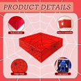 thumbnail image 3 of UYGDUY-6Pcs Premium Shirt Boxes for Present, 4 Inch Deep Gift Boxes Bulk, Blue Red Clothes Gift Boxes for Wrapping Gifts Apply To Graduation Season Valentine's Day Fathers' Day Wedding Birthday, 3 of 3