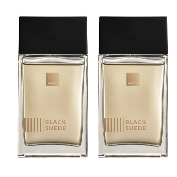 Perfume AVON Black Suede Eau De Toilette 100 ml para hombre (x2)
