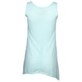 thumbnail image 4 of True Rock Jr Women's Love Graphic Long Tank Top (Emerald, Small), 4 of 5