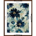 thumbnail image 5 of Art.com Inky Floral II Art Print by Silvia Vassileva, Brown Frame Wall Art, 23" x 29", 5 of 5