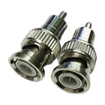 thumbnail image 4 of 5x Enchufe Macho Bnc Rca Macho Rg59 Cable Coaxial Conector Adaptador de Video 3 piezas, 4 of 6