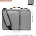 thumbnail image 6 of LSS Laptop Bag for Men/Women, Stylish Shoulder Sleeve Bag for 12"-12.9" Laptops - Includes Slip Resistant Shoulder Strap, 6 of 6