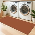 thumbnail image 7 of Glattice Runner Rug 2x7 Boho Washable Runner for Kitchen Cotton Rubber Backed Kitchen Runner Braided Indoor Floor Carpet Runners for Entryway/Hallway/Kitchen/Bedroom, Rustic Orange/Tan, 7 of 7