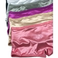 thumbnail image 3 of Iheyi 12 Pieces Women Smooth Briefs Quality Low Rise Satin Bikini/Boyshorts Panty S-4XL (Medium), 3 of 5