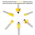thumbnail image 4 of Flytuo 15 Pieces Router Bits Set 1/4 Inch Shank, Tungsten Carbide Router Bits, Woodworking Milling Cutter Tool Kit for Home Improvement and, 4 of 6