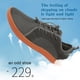 thumbnail image 5 of Zapatos Descalzos Casual Running Zapatillas Transpirables Mujer Hombre (44) Gris, 5 of 9
